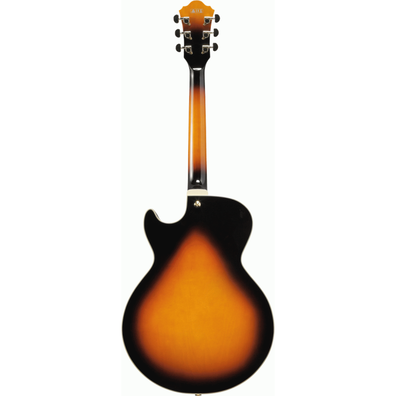 Ibanez AG75G BS Artcore Guitar - Full Hollow Body, Slightly Smaller Profile, Warm Sound — view 2