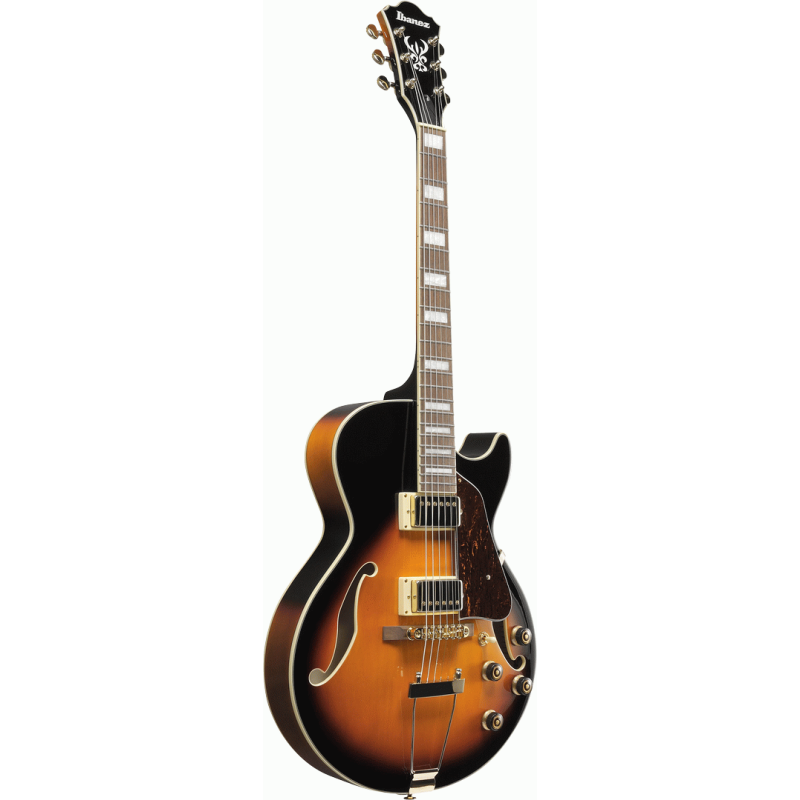 Ibanez AG75G BS Artcore Guitar - Full Hollow Body, Slightly Smaller Profile, Warm Sound — view 3