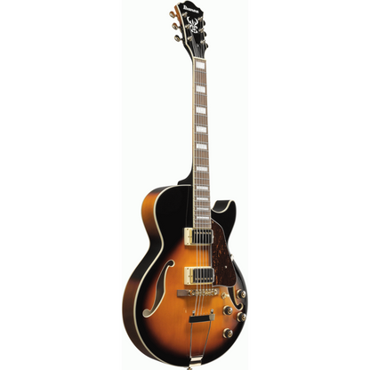 Ibanez AG75G BS Artcore Guitar - Full Hollow Body, Slightly Smaller Profile, Warm Sound — view 3