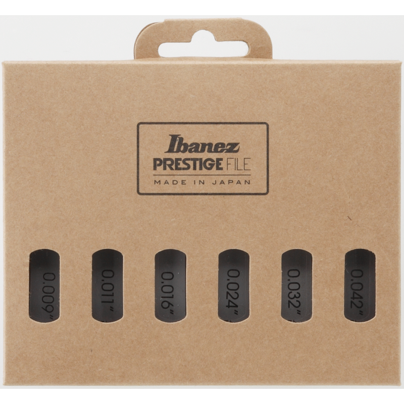 Ibanez Fret Files 9-42, Japan-Made Nut File for Smooth Slotting — view 2