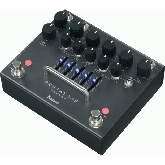 Ibanez PTPRE Pentatone Preamp with 5-Band EQ, Distortion, Noise Gate and Boost Functions