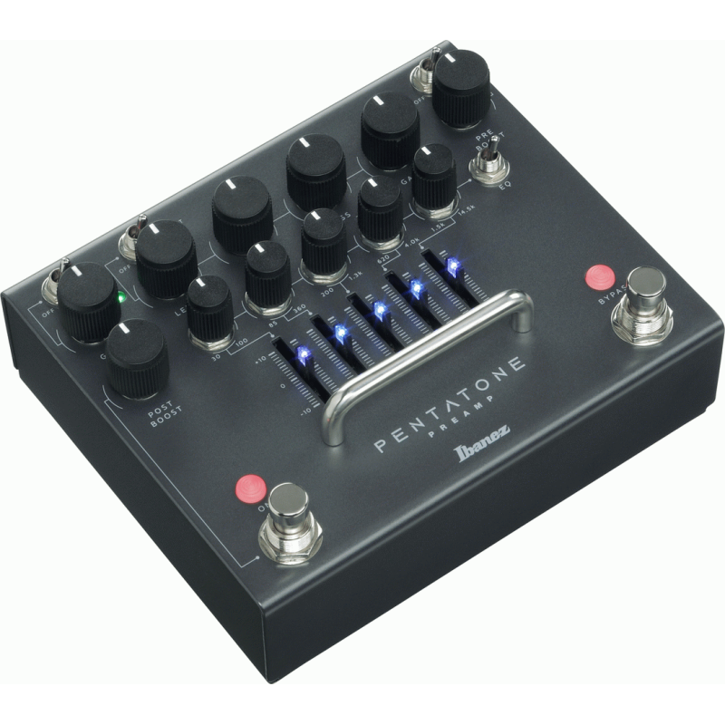Ibanez PTPRE Pentatone Preamp with 5-Band EQ, Distortion, Noise Gate and Boost Functions — view 2
