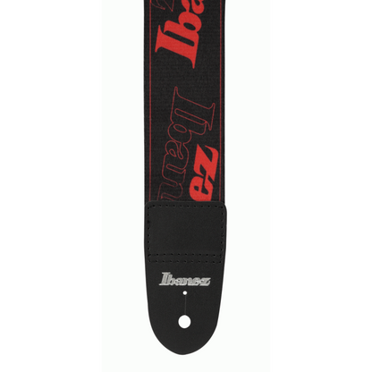 Ibanez GSD50 RD Guitar Strap with Cool Running Pattern — view 4