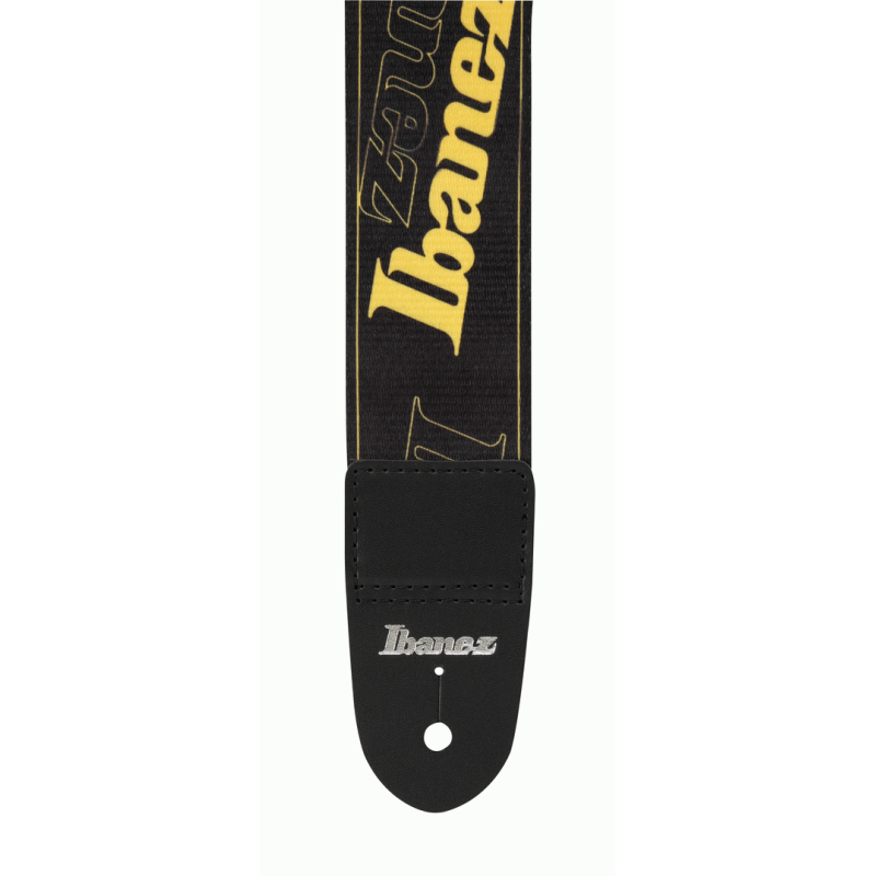 Ibanez GSB50 YE Guitar Strap with Cool Running Pattern — view 4