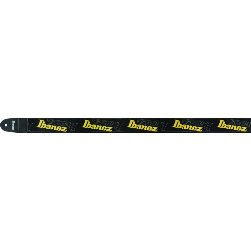 Ibanez GSB50 YE Guitar Strap with Cool Running Pattern — view 2