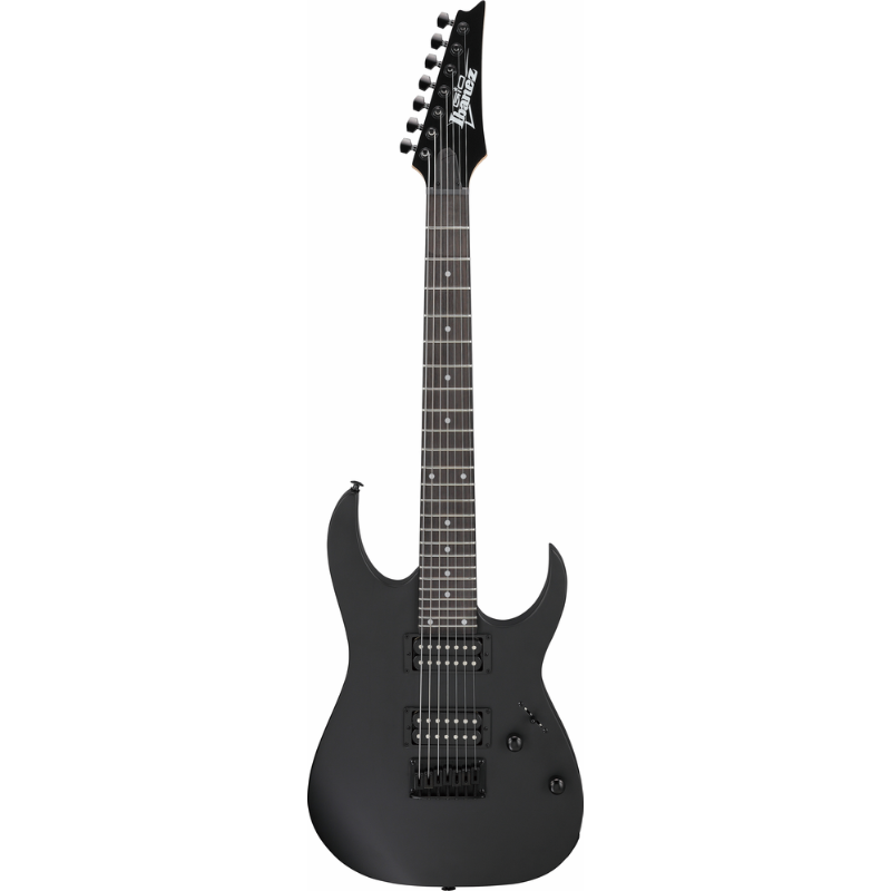 Ibanez GRG7221 BKF 7 String Electric Guitar Jam Pack