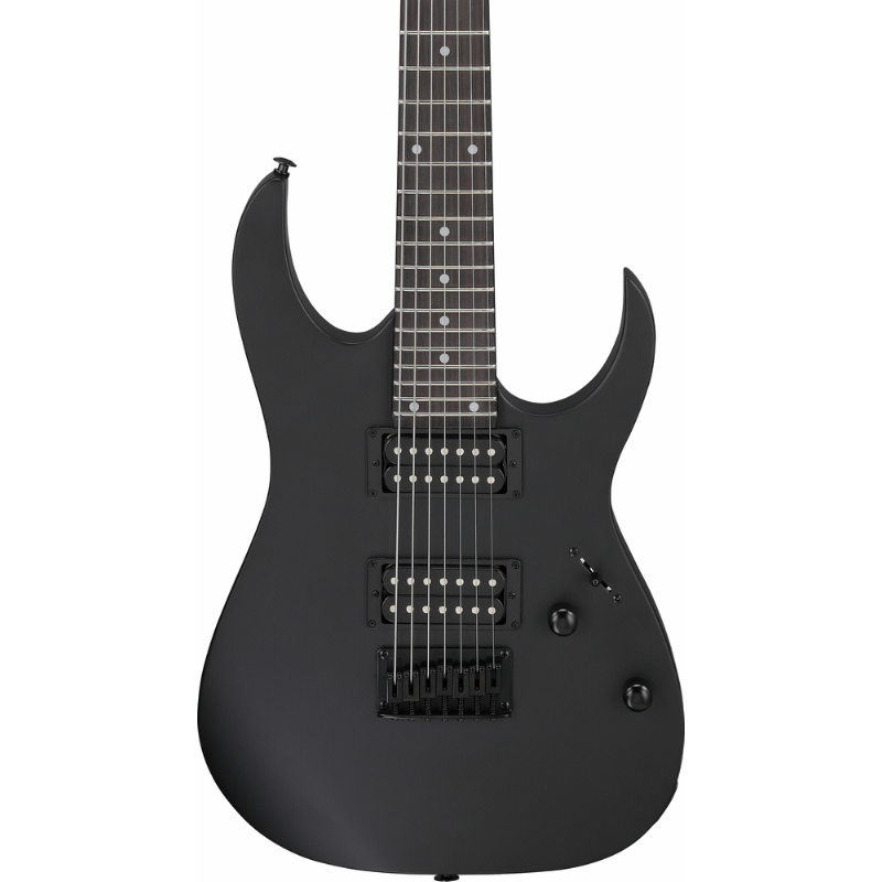 Ibanez GRG7221 BKF 7 String Electric Guitar Jam Pack — view 2