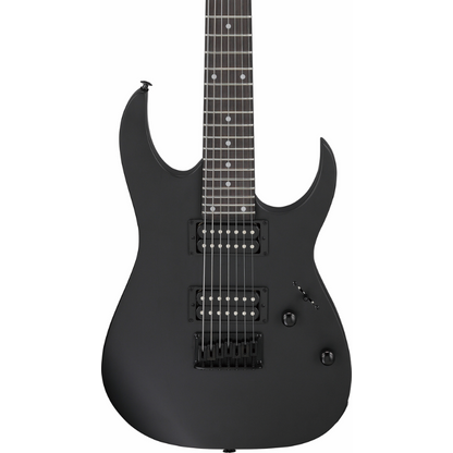 Ibanez GRG7221 BKF 7 String Electric Guitar Jam Pack — view 2