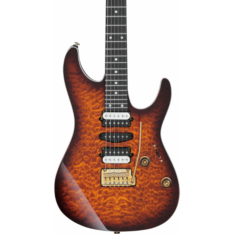 Ibanez AZ47P1QM DEB Premium Electric Guitar with Bag — view 4