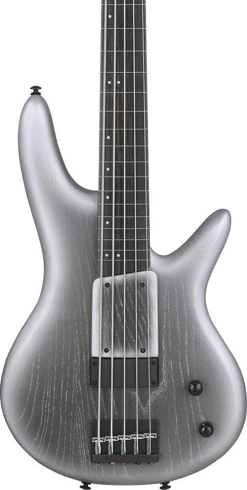 Ibanez GWB25THSWF Bass Guitar 5-String Fretless Silver Wave Burst Flat w/ Gigbag — view 4