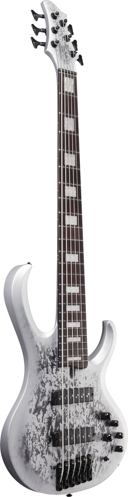 Ibanez BTB25TH6SLM Bass Guitar 6-String Silver Blizzard Matte — view 3