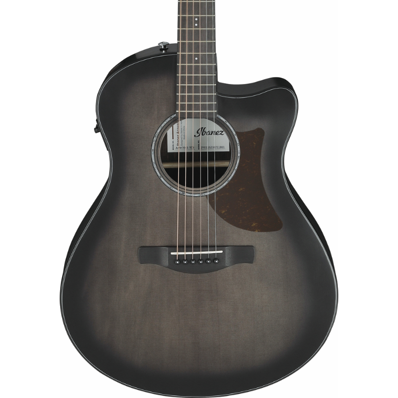 Ibanez AAM70CE TBN Acoustic Guitar — view 4