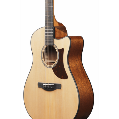 Ibanez AAM50CE Open Pore Natural Acoustic Guitar — view 6