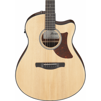 Ibanez AAM50CE Open Pore Natural Acoustic Guitar — view 4