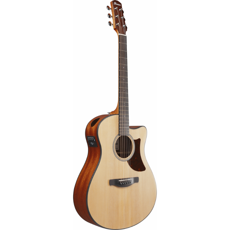 Ibanez AAM50CE Open Pore Natural Acoustic Guitar — view 3