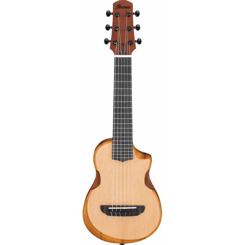 Ibanez AUP10N OPN Ukulele with Unique Construction and Stereo Sound Port