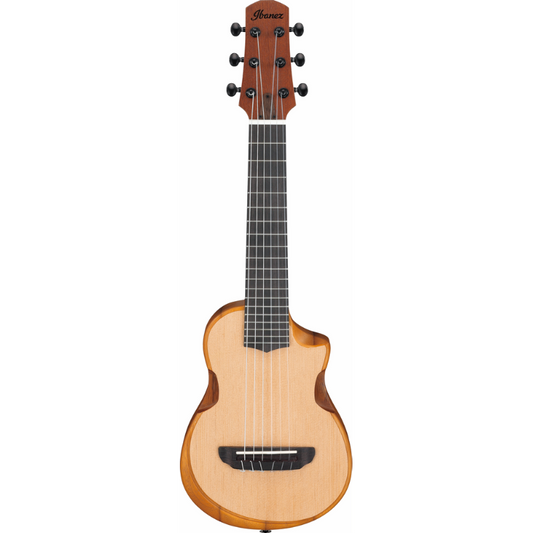 Ibanez AUP10N OPN Ukulele with Unique Construction and Stereo Sound Port