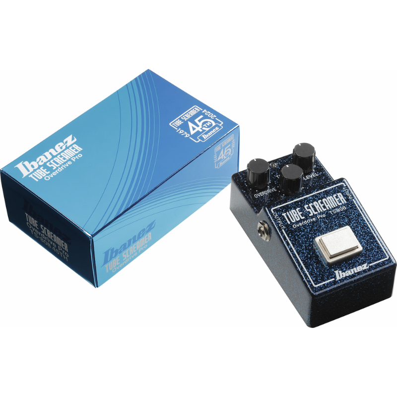Ibanez TS80845TH Tubescreamer Anniversary Pedal Sapphire Blue Limited Edition