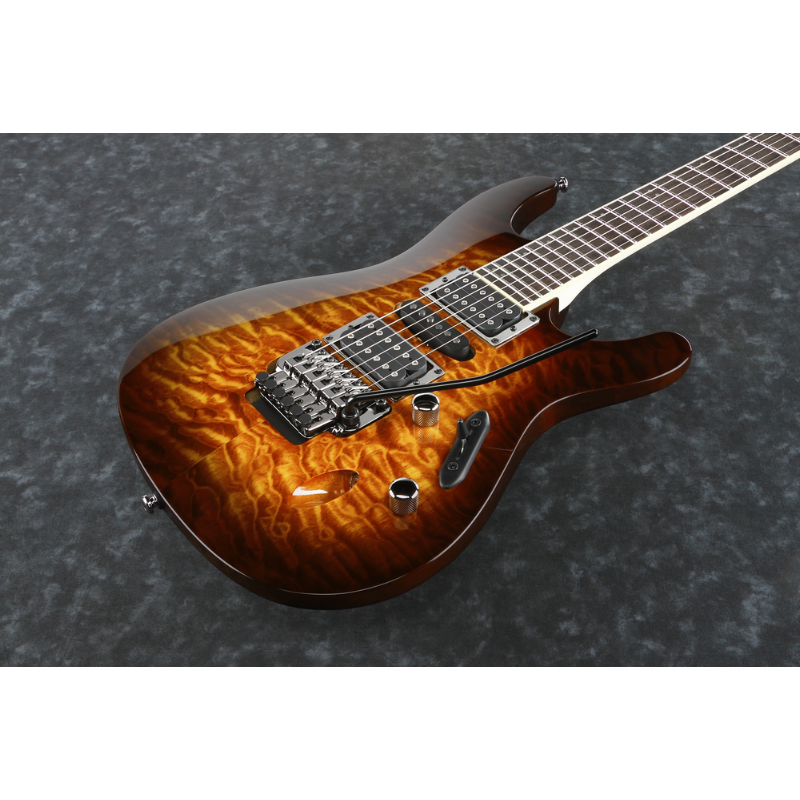 Ibanez S670QM DEB Electric Guitar — view 2