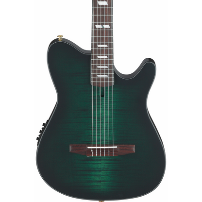 Ibanez FRH20FMN DGL Nylon String Electric Guitar — view 6