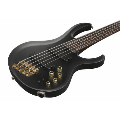 Ibanez BTB605LM Bass Guitar Black Flat — view 3