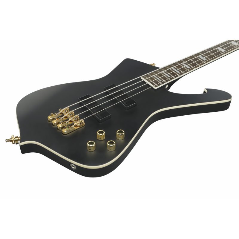 Ibanez ICB620 Electric Bass Guitar Iceman Body Shape Black Finish — view 3
