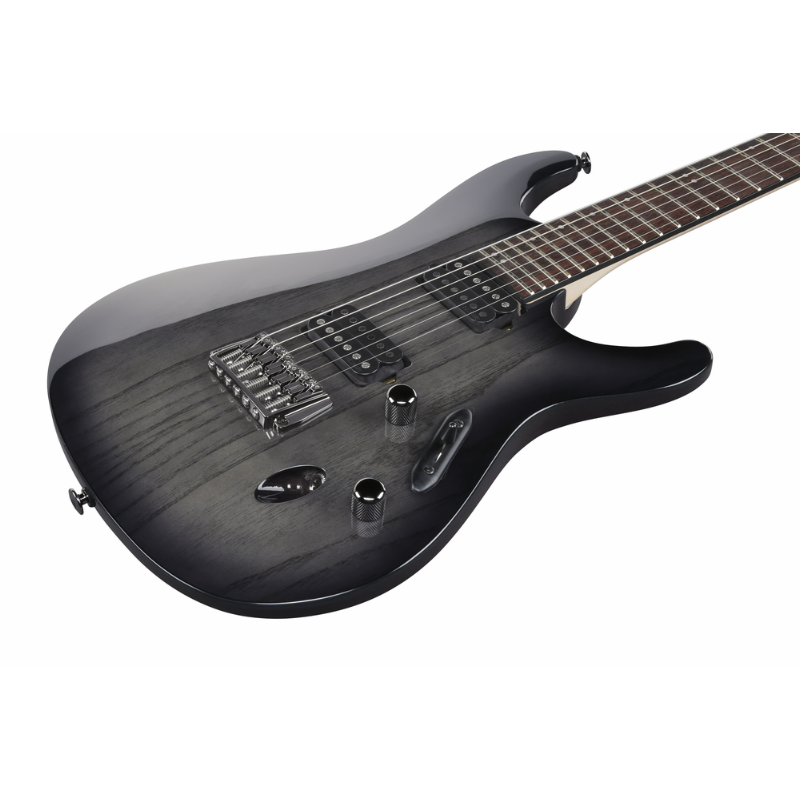 Ibanez S6621AHTGB Prestige Electric Guitar with Case — view 3