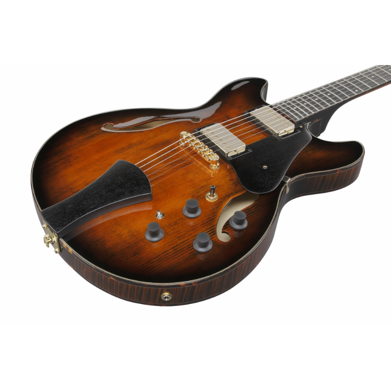 Ibanez ASH300TBC Semi-Acoustic Electric Guitar — view 3