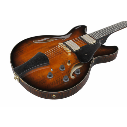 Ibanez ASH300TBC Semi-Acoustic Electric Guitar — view 3