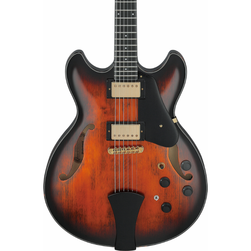 Ibanez ASH300TBC Semi-Acoustic Electric Guitar — view 6