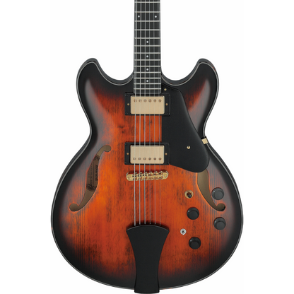 Ibanez ASH300TBC Semi-Acoustic Electric Guitar — view 6