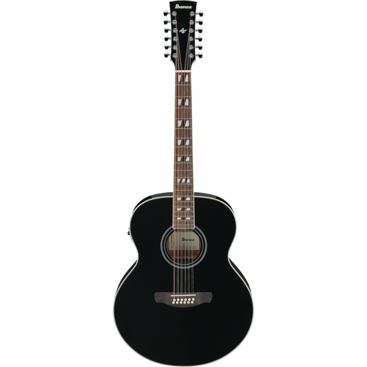 Ibanez AJ7012M1EBK Acoustic Guitar with Pickup