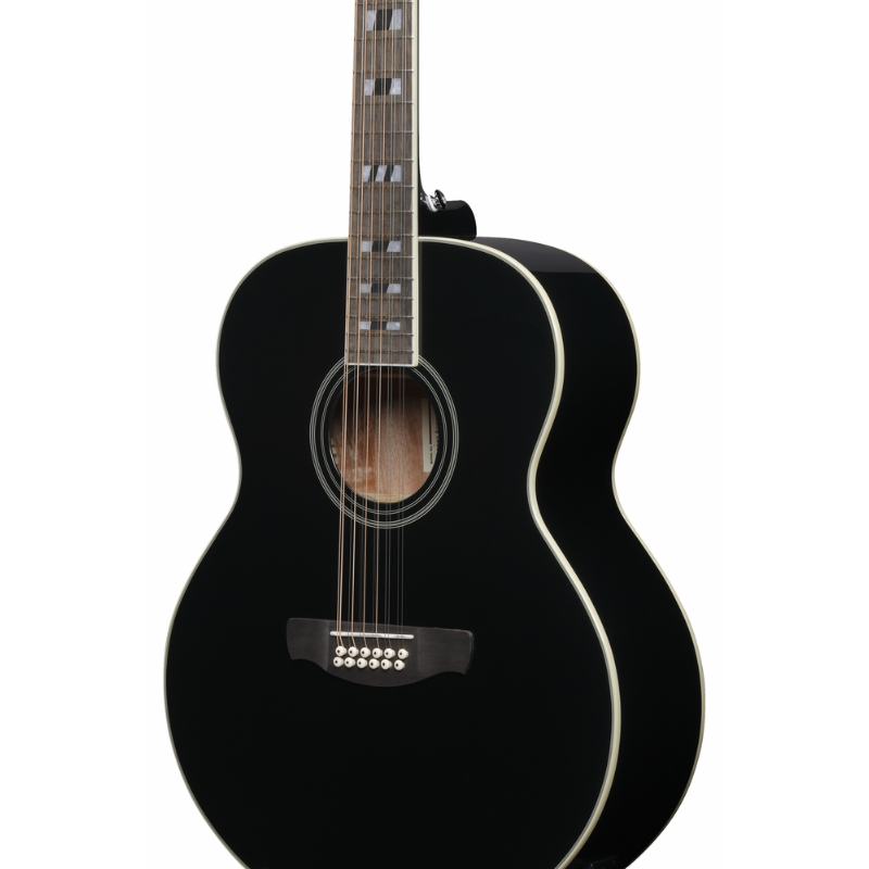 Ibanez AJ7012M1EBK Acoustic Guitar with Pickup — view 3
