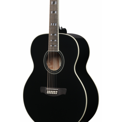 Ibanez AJ7012M1EBK Acoustic Guitar with Pickup — view 3