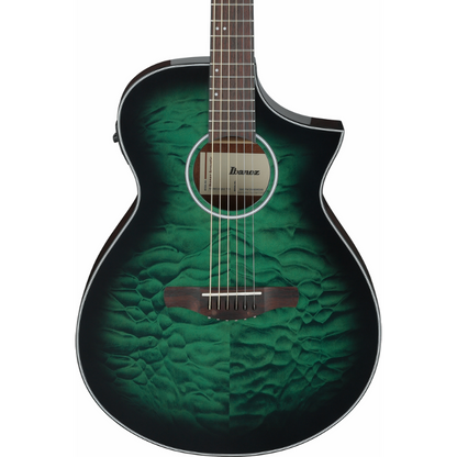 Ibanez AEWC16QA TEH Acoustic Guitar with Pickup — view 6