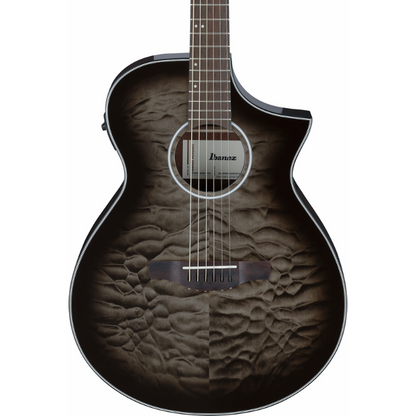 Ibanez AEWC16QA TKH Acoustic Guitar with Pickup — view 6