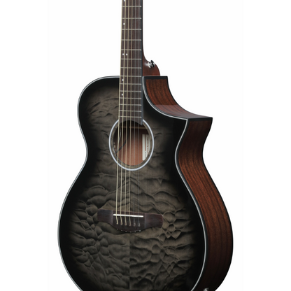 Ibanez AEWC16QA TKH Acoustic Guitar with Pickup — view 3