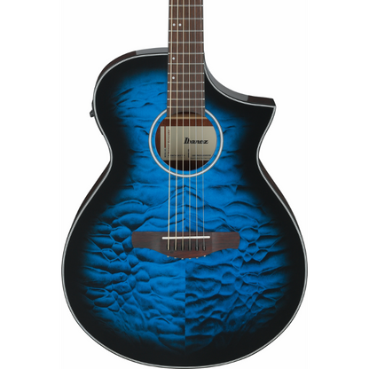 Ibanez AEWC16QA TLH Acoustic Guitar with Pickup — view 6