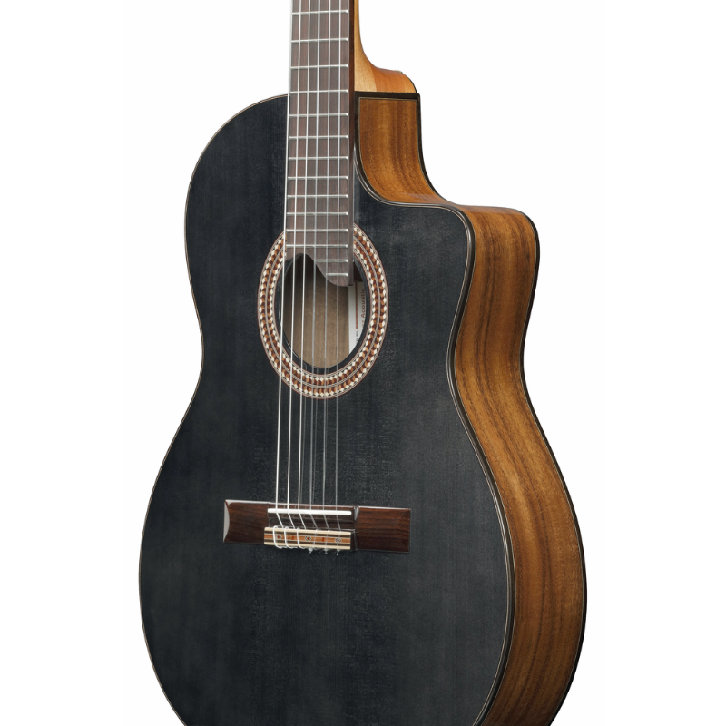 Ibanez GA360TCET BK Nylon String Guitar — view 3