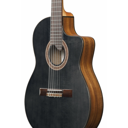 Ibanez GA360TCET BK Nylon String Guitar — view 3