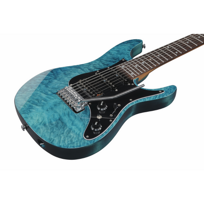 Ibanez AZ447P1QM COB Premium Electric Guitar with Gig Bag — view 3