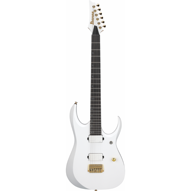 Ibanez RGDR61G WH Electric Guitar with 26.5-inch scale, extended neck, deep cutaways