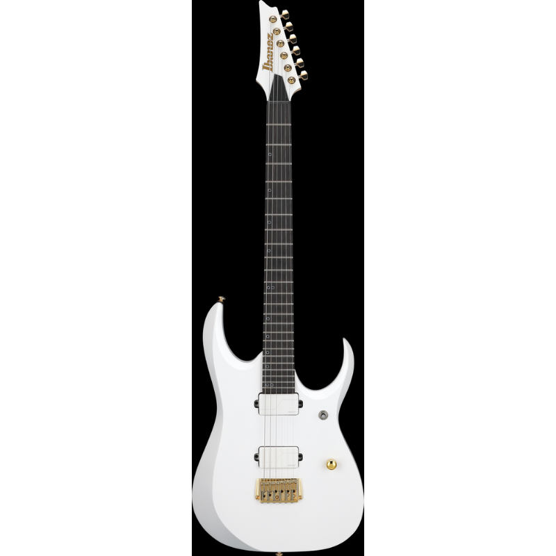 Ibanez RGDR61G WH Electric Guitar with 26.5-inch scale, extended neck, deep cutaways — view 2