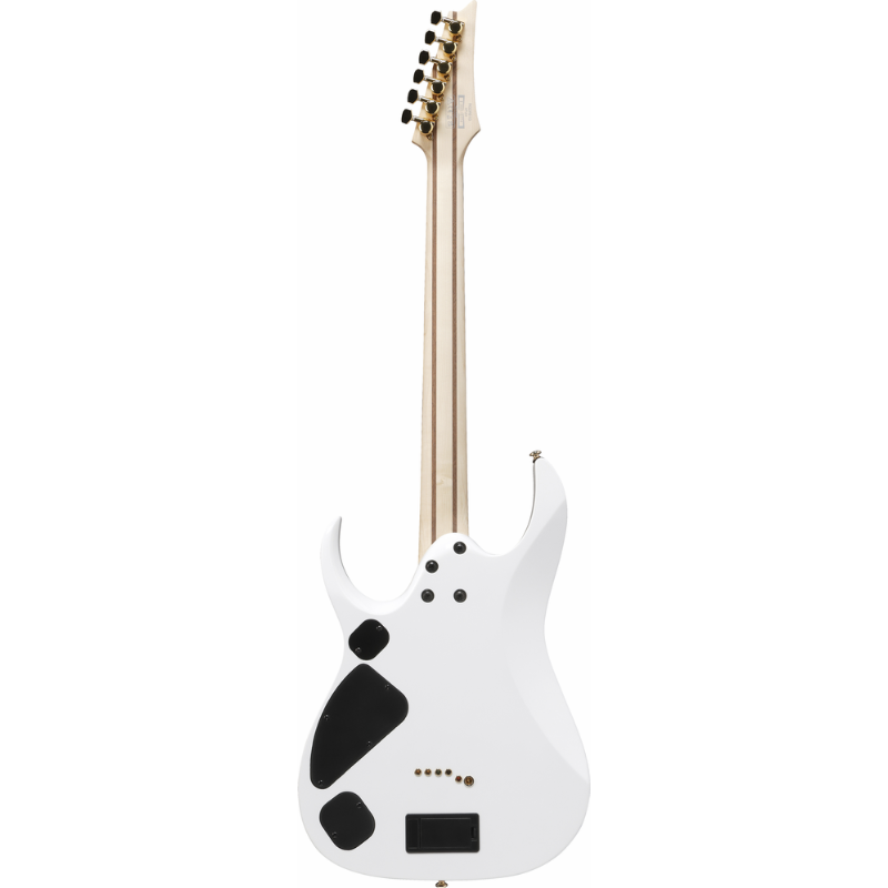 Ibanez RGDR61G WH Electric Guitar with 26.5-inch scale, extended neck, deep cutaways — view 3