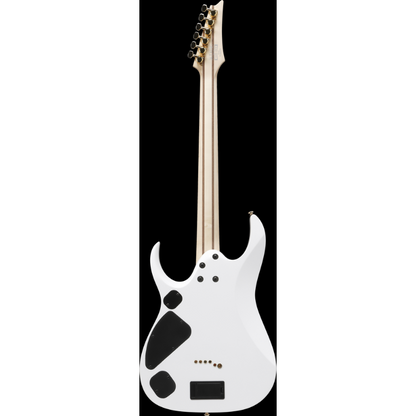 Ibanez RGDR61G WH Electric Guitar with 26.5-inch scale, extended neck, deep cutaways — view 4