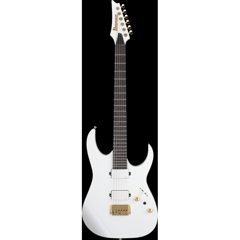 Ibanez RGR621G WH Electric Guitar with fixed bridge and locking tremolo system — view 2