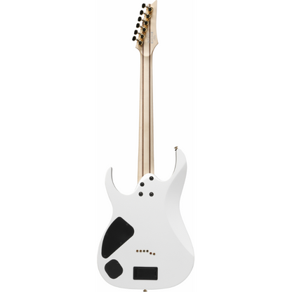 Ibanez RGR621G WH Electric Guitar with fixed bridge and locking tremolo system — view 3