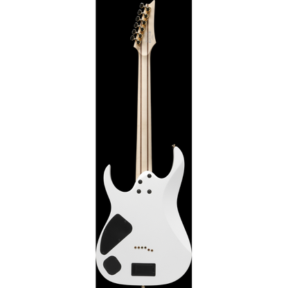 Ibanez RGR621G WH Electric Guitar with fixed bridge and locking tremolo system — view 4