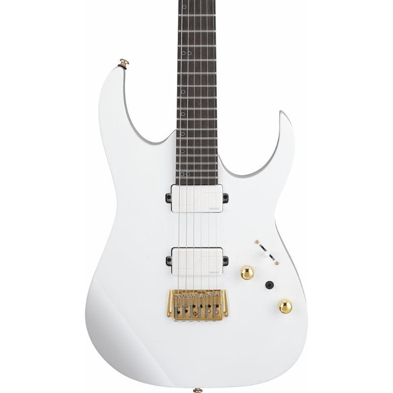 Ibanez RGR621G WH Electric Guitar with fixed bridge and locking tremolo system — view 6
