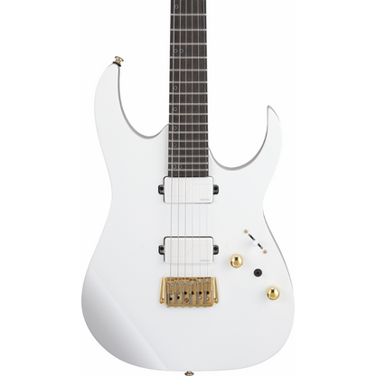Ibanez RGR621G WH Electric Guitar with fixed bridge and locking tremolo system — view 6